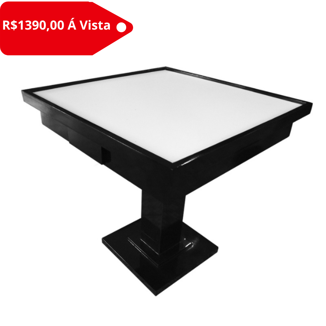Mesa de Dominó Preta