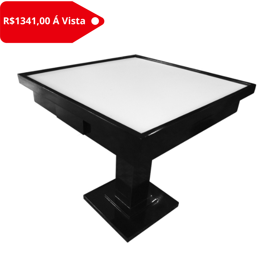Mesa de Dominó Preta